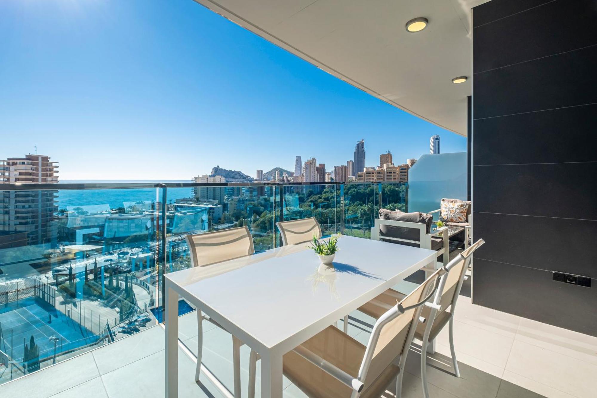 Sunset Drive Resort Apartment 4-8 Poniente Beach Benidorm Esterno foto